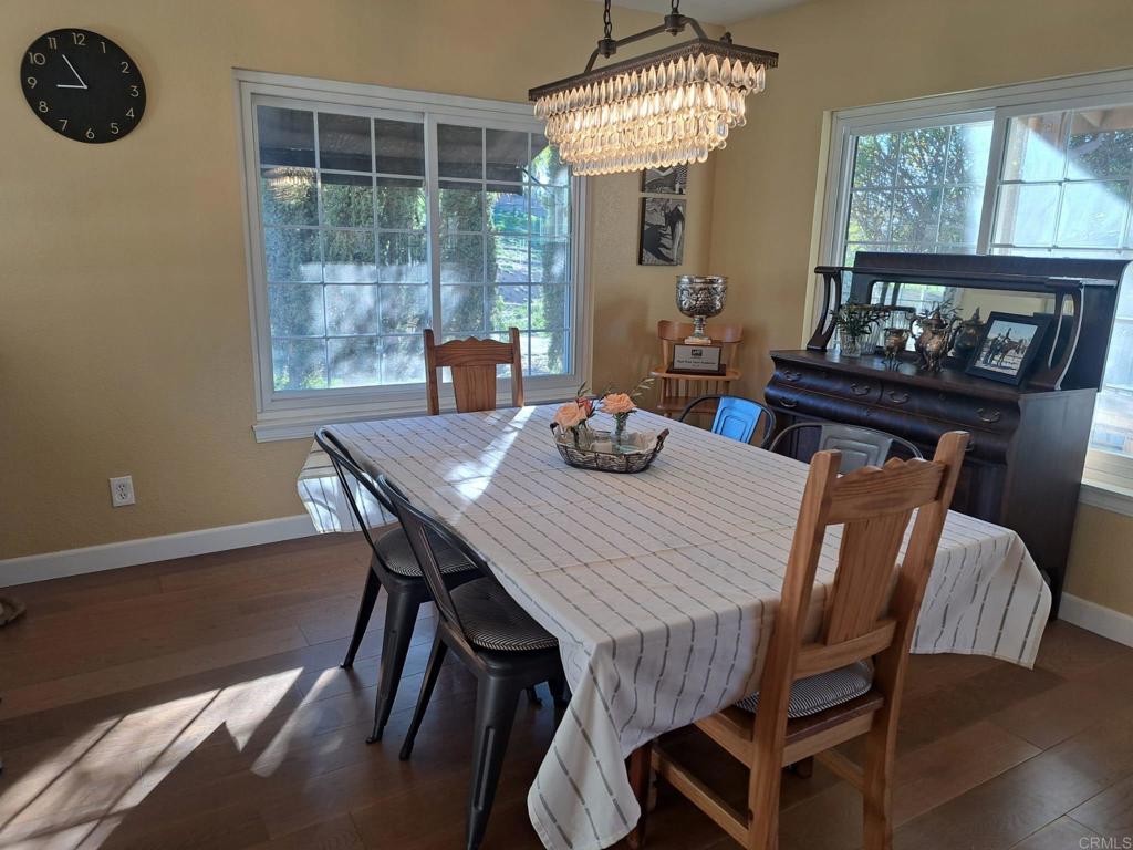 40752 Via De La Roca Fallbrook, CA 92028 - Photo 7 of 37 a view of a dining room with furniture window and outside view