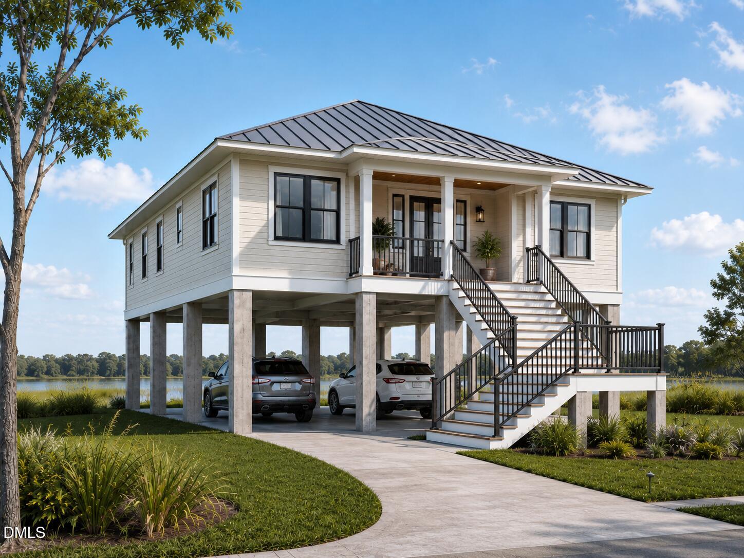 Raised House Concept
