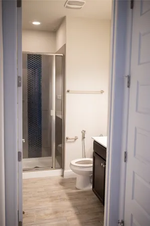 a bathroom with a sink and a toilet