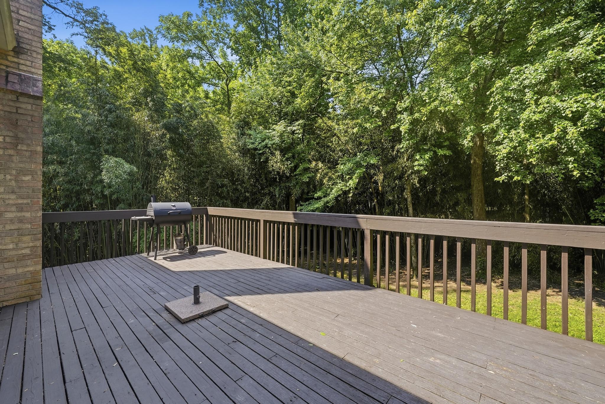 15802 Radwick Lane Silver Spring, MD 20906 - Photo 42 of 53 Wood Deck Overlooks Fenced Backyard
