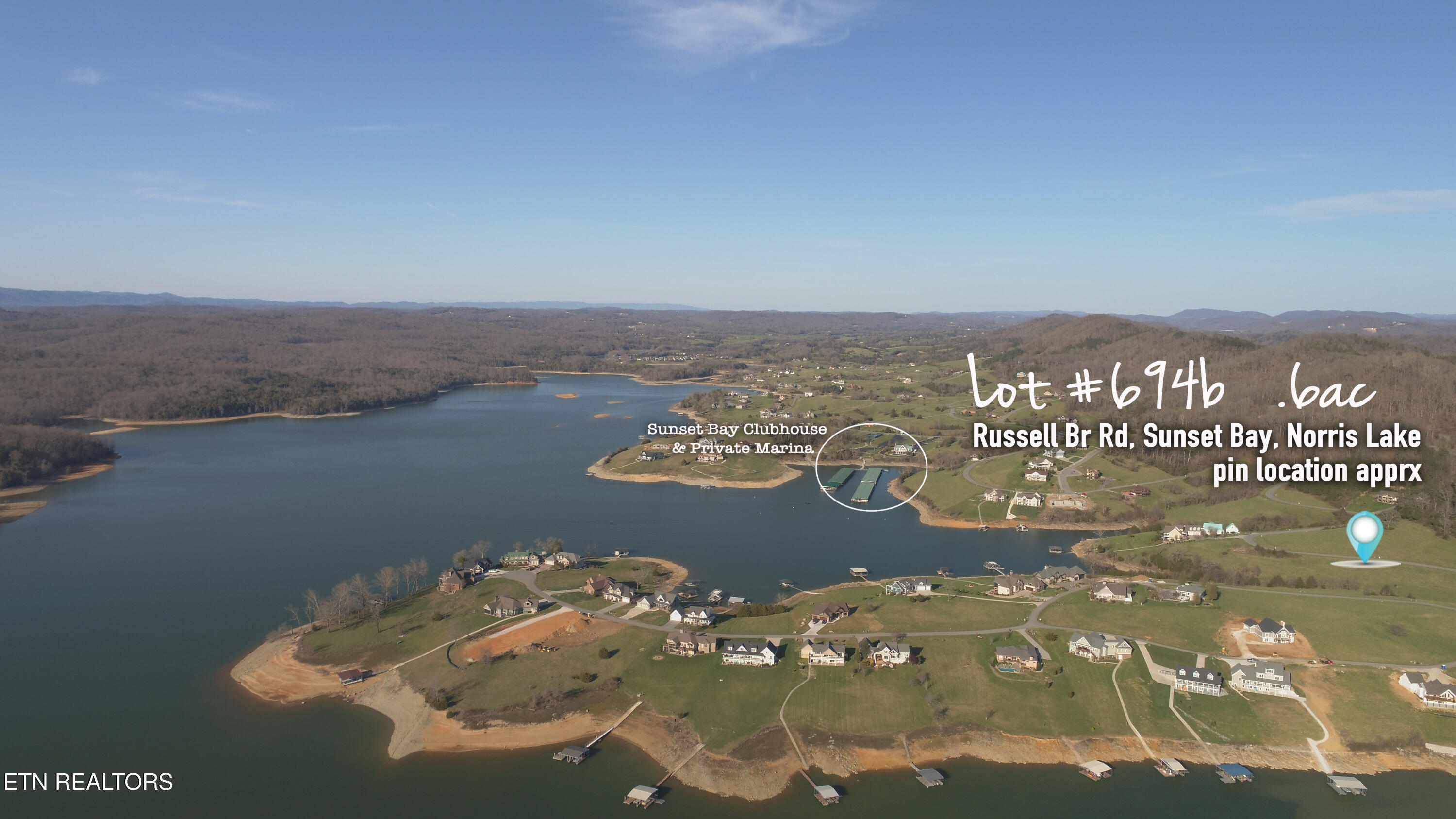 Lot 694 Russell Brothers Road Sharps Chapel, TN 37866 - Photo 2 of 28 694b Russell Br, Sunset Bay Norris Lake