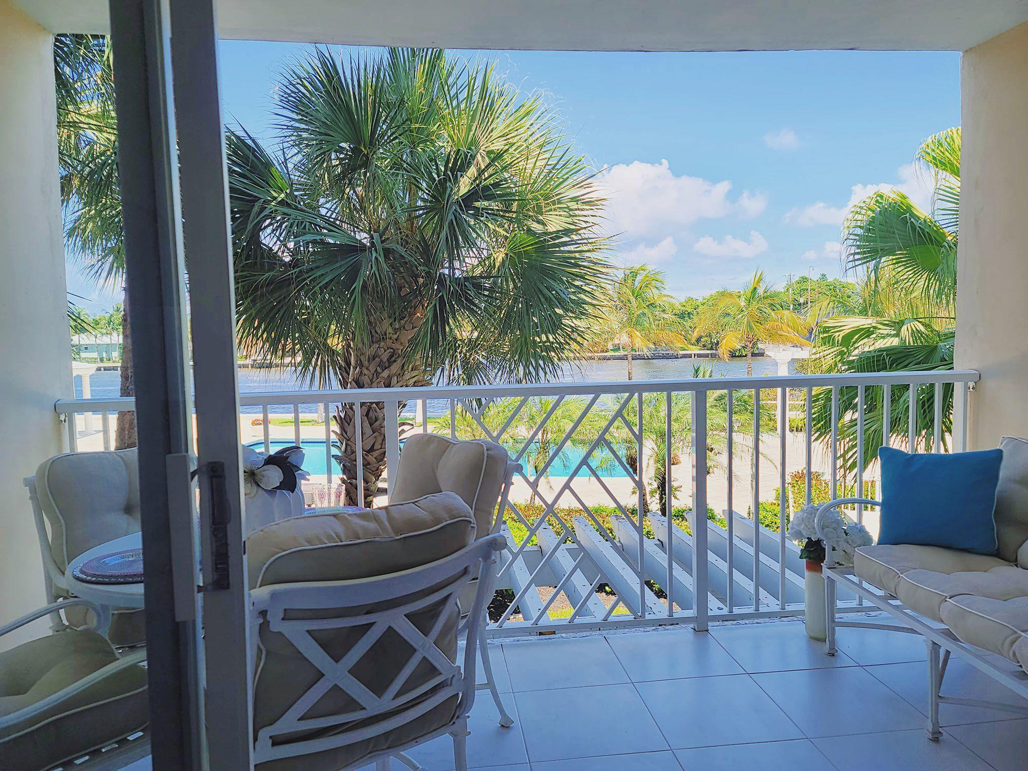 651 East Woolbright Road, Unit E204 Boynton Beach, FL 33435 - Photo 12 of 37 Straight Balcony View