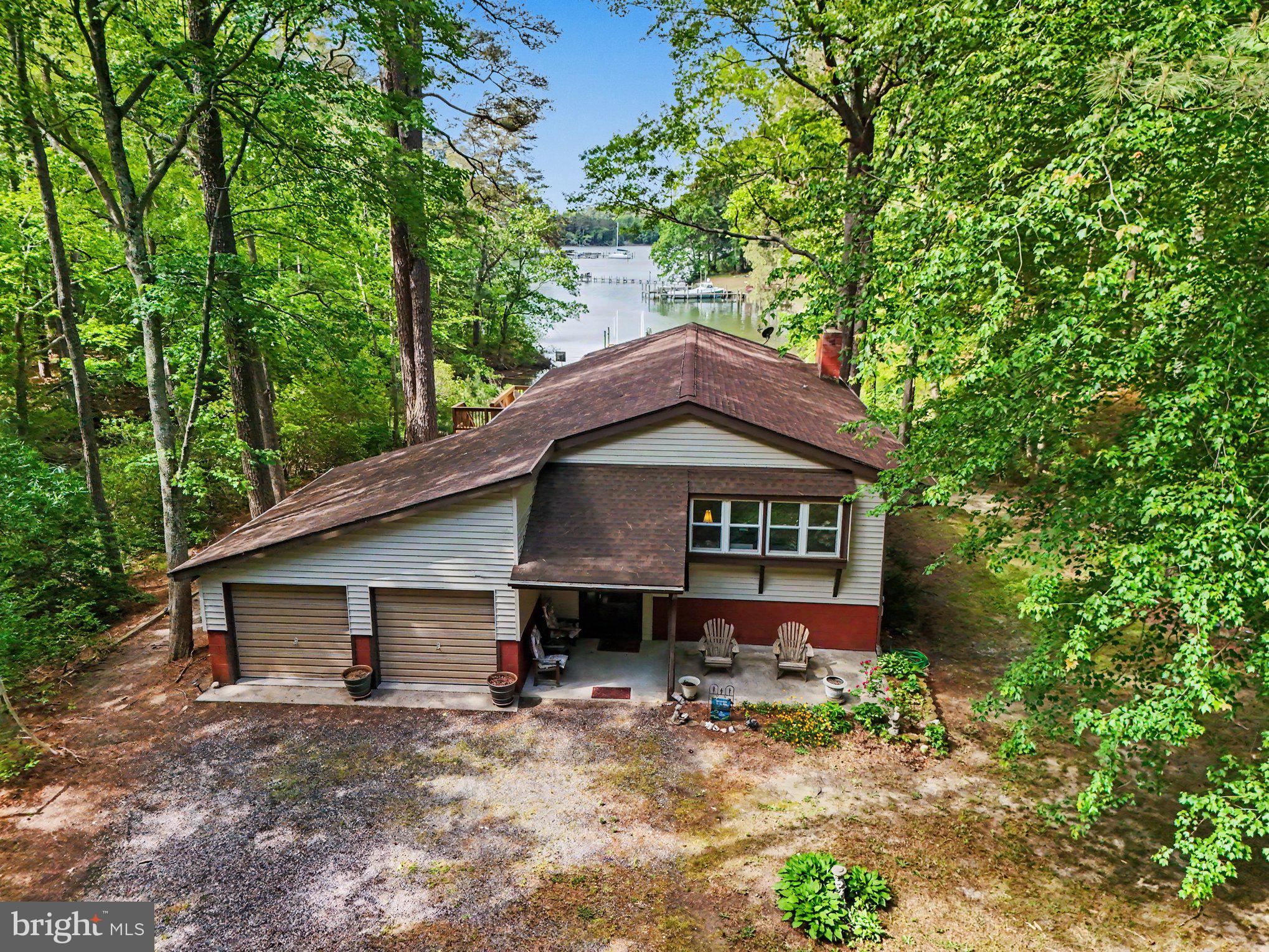 306 Liberty Road Reedville, VA 22539 - Photo 29 of 46 overview of the house to water