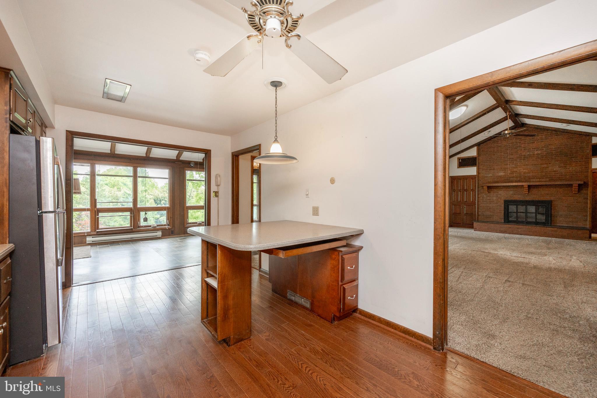 215 Downing Road Downingtown, PA 19335 - Photo 12 of 39 Kitchen opens to Sunroom