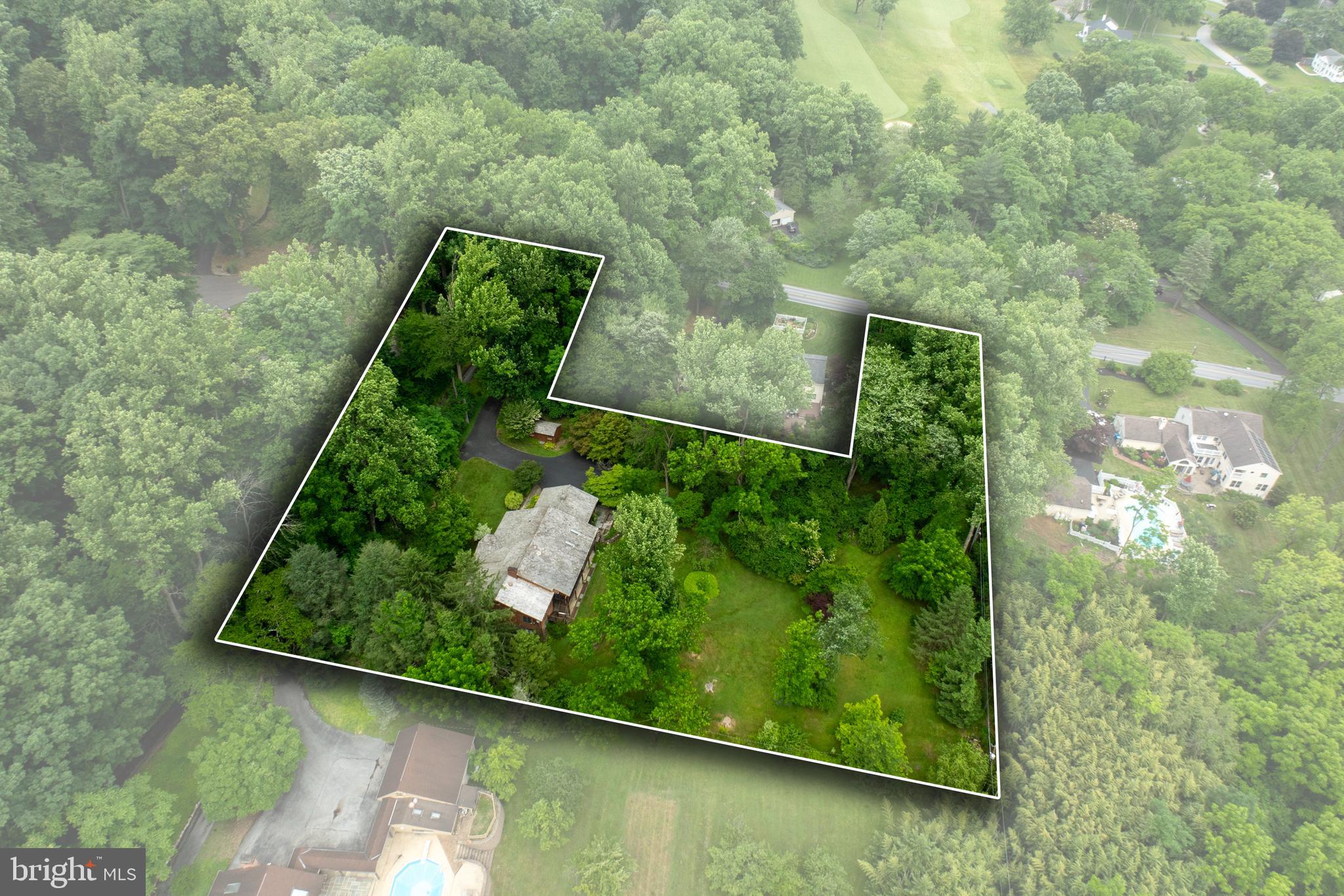 215 Downing Road Downingtown, PA 19335 - Photo 3 of 39 Near Whitford Country Club (top of this photo)
