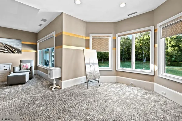 a very nice looking room with a large window