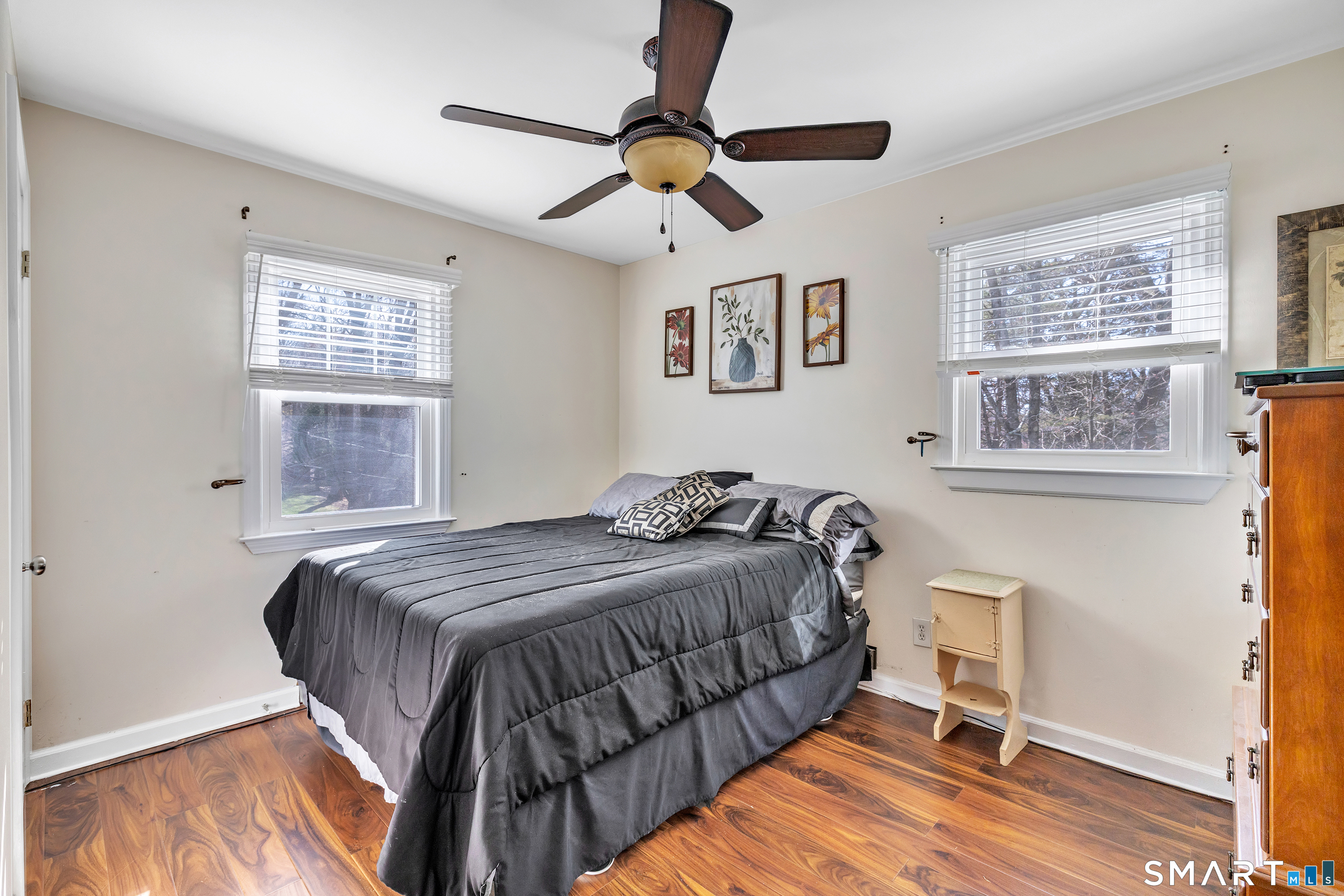 52 Cook Lane Beacon Falls, CT 06403 - Photo 18 of 24 a bedroom with a bed and a window
