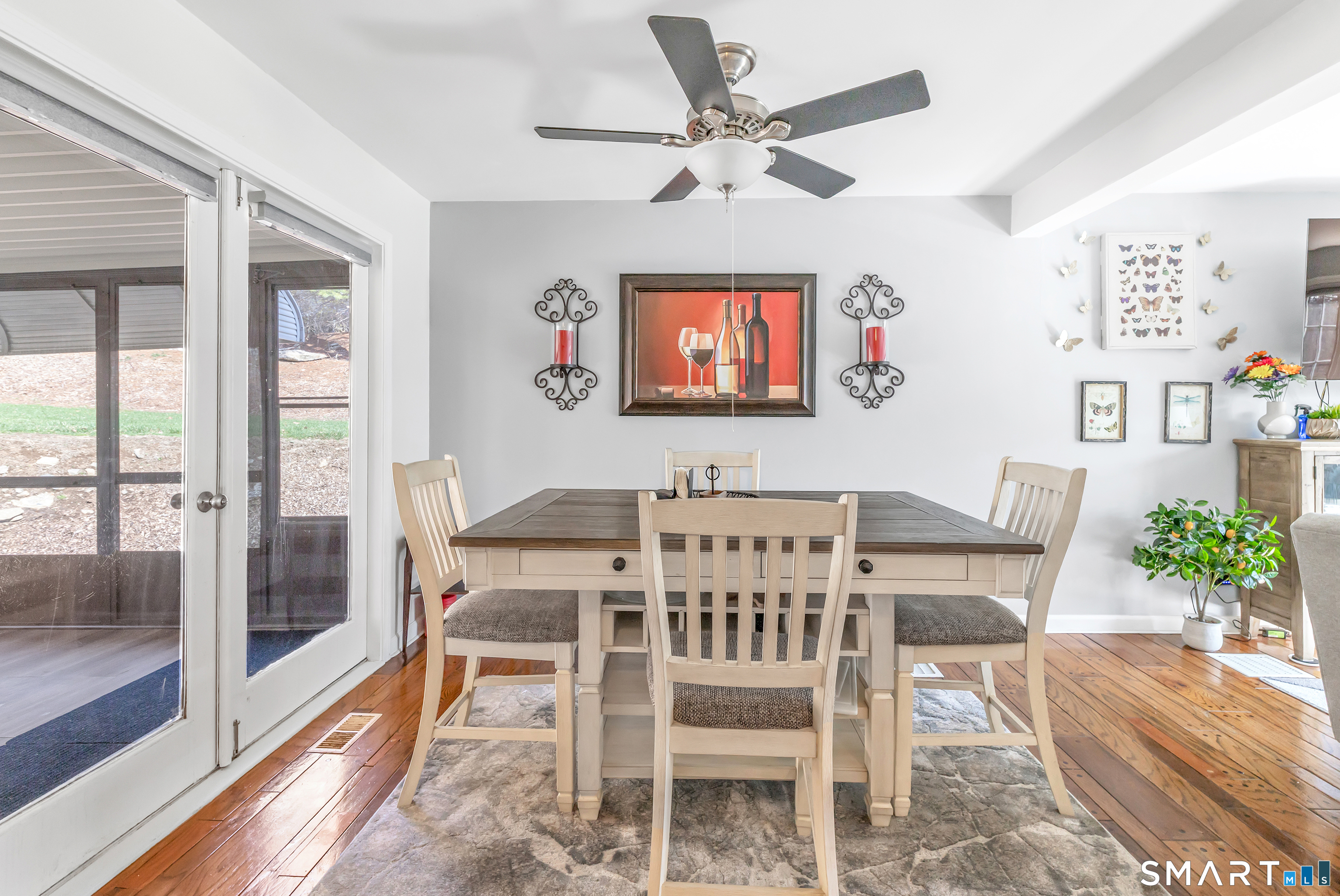 52 Cook Lane Beacon Falls, CT 06403 - Photo 9 of 24 a view of a dining room with furniture window and outside view