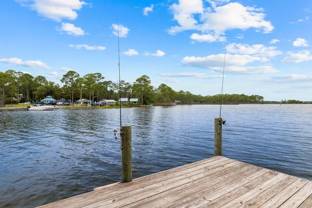 a view of a city and an ocean view