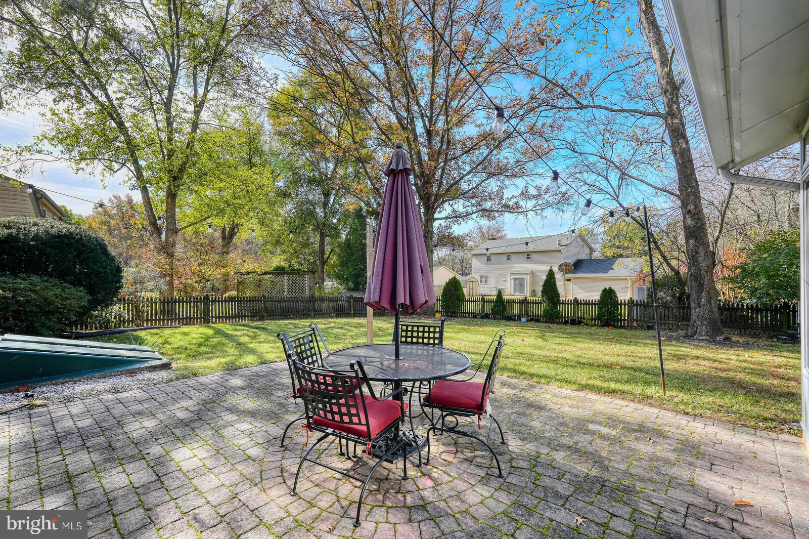 15312 Durant Street Silver Spring, MD 20905 - Photo 39 of 64 a view of a table and chairs in the patio