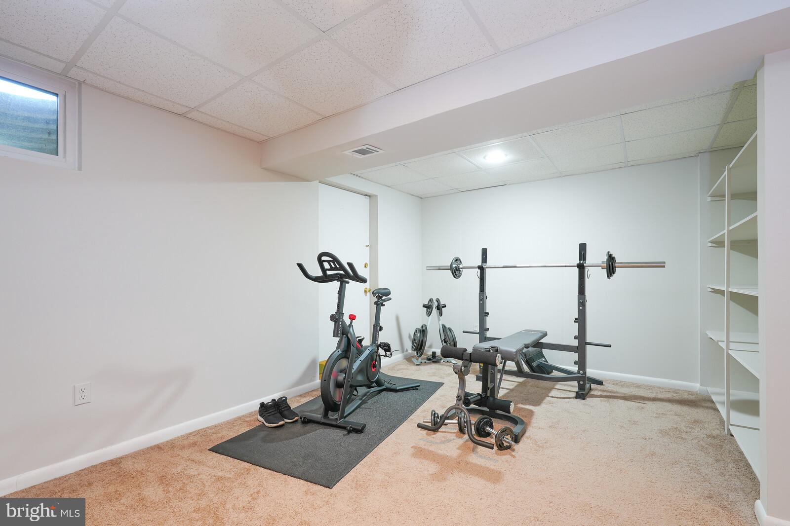 15312 Durant Street Silver Spring, MD 20905 - Photo 56 of 64 a view of a room with gym equipment