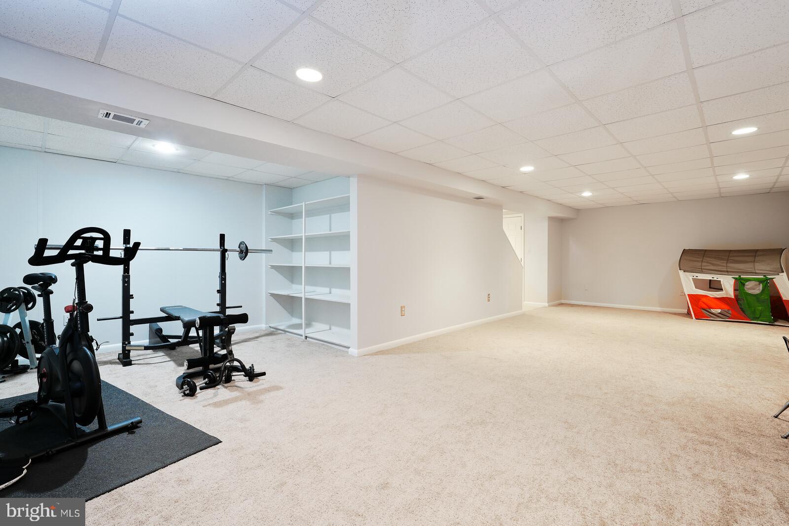 15312 Durant Street Silver Spring, MD 20905 - Photo 57 of 64 a view of a room with gym equipment