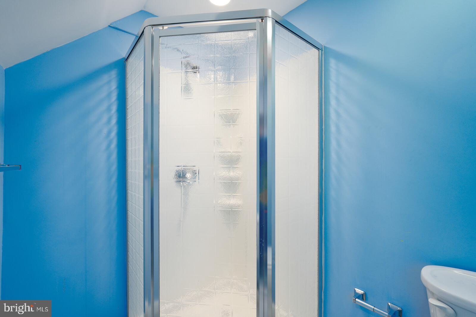 15312 Durant Street Silver Spring, MD 20905 - Photo 59 of 64 a bathroom with a glass shower door