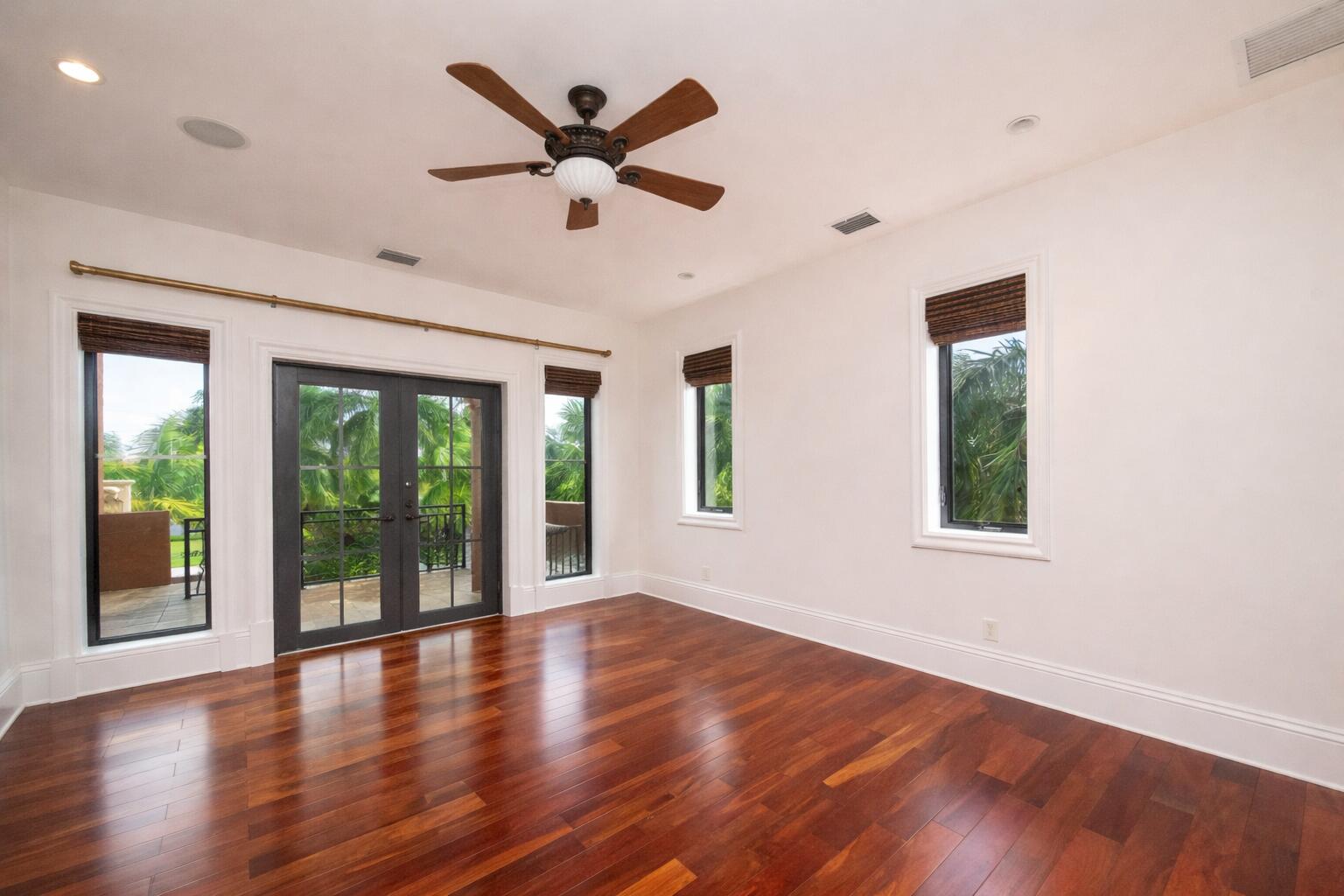 30 Cannon Royal Drive Shark Key, FL 33040 - Photo 35 of 48 a view of an empty room with wooden floor and a window