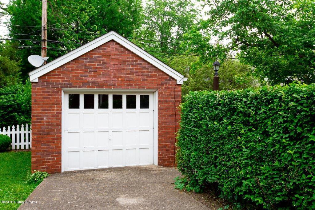 2509 Meadow Road Louisville, KY 40205 - Photo 36 of 36 One car garage