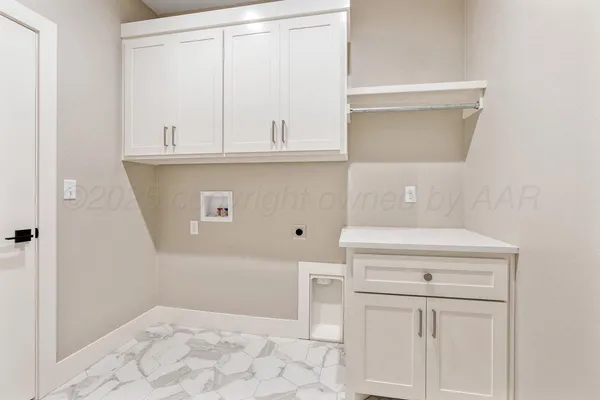 a view of cabinets