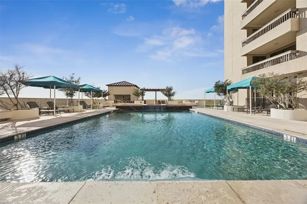 a view of a lake with houses