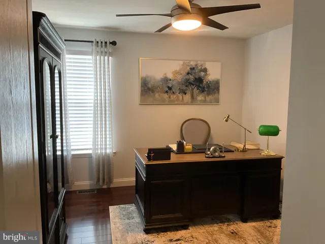 a room with furniture and window