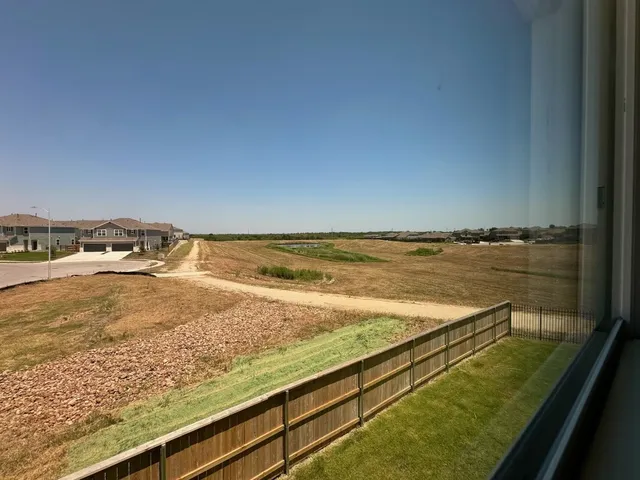 a view of an ocean from a balcony