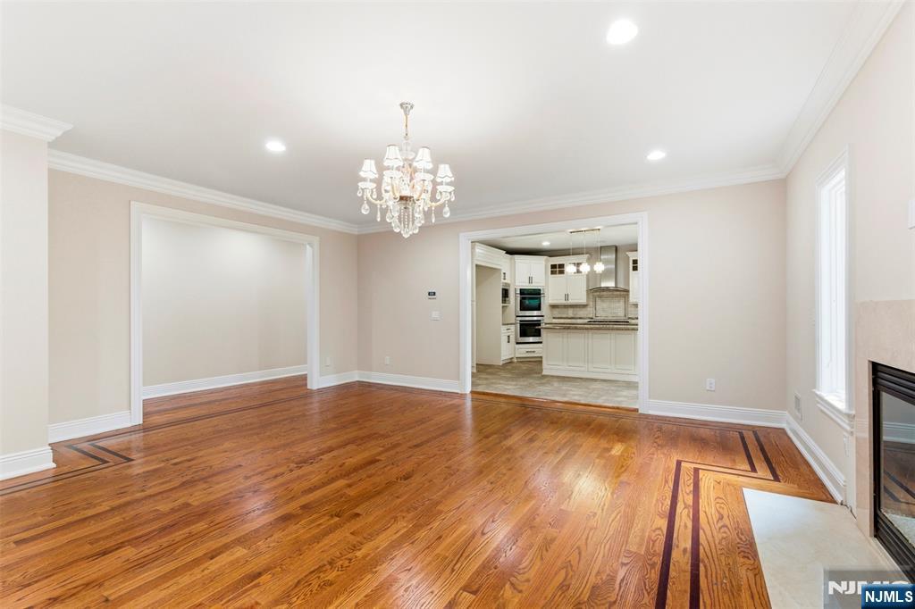 767 Orangeburgh Road River Vale, NJ 07675 - Photo 12 of 49 a view of livingroom with kitchen and hardwood floor