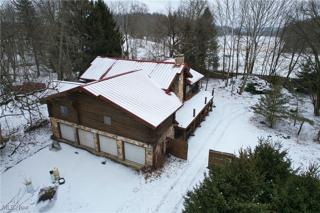 8026 Lee Road Northwest Malvern, OH 44644 - Photo 40 of 44 View of snowy aerial view