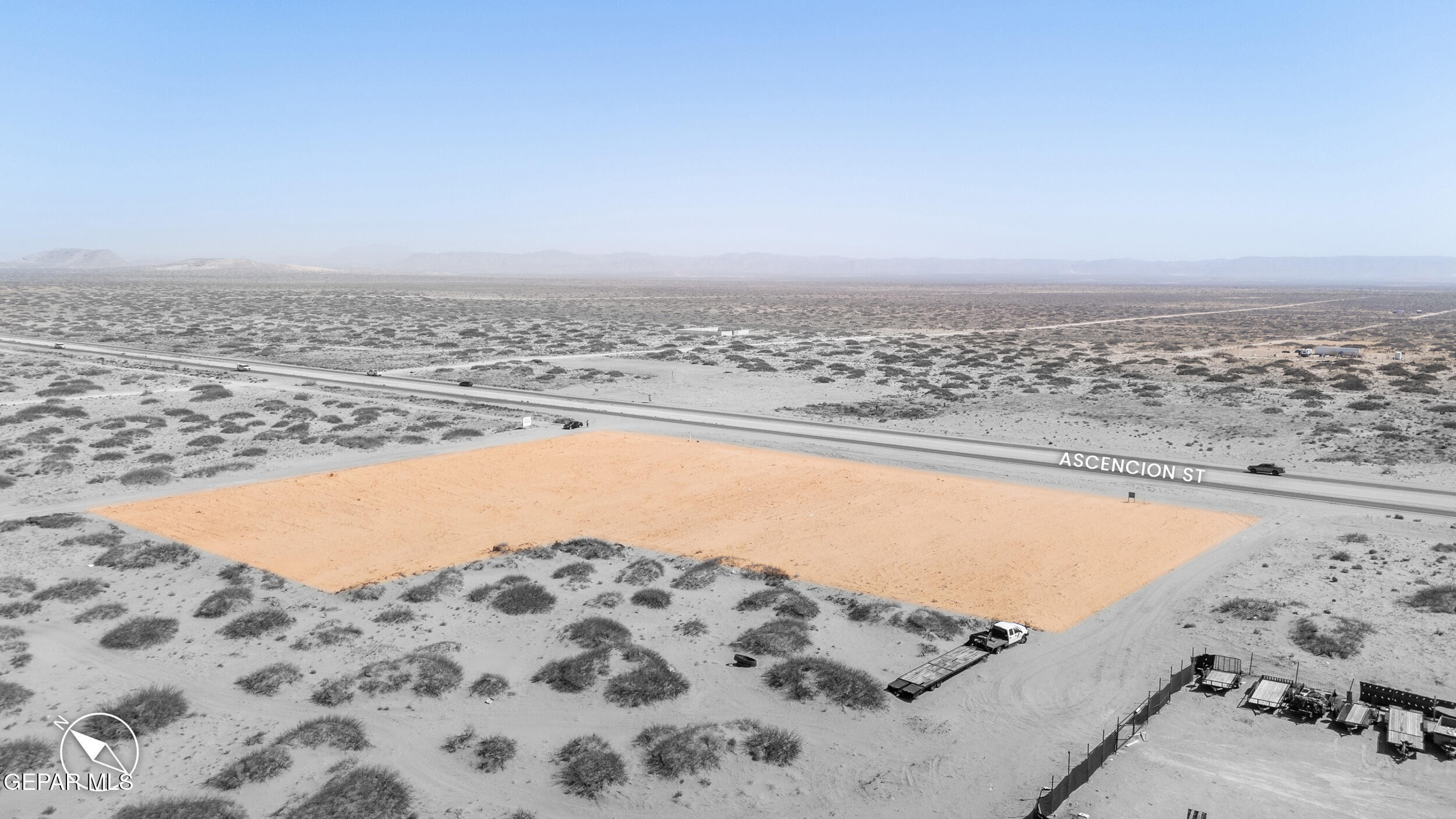 7668 Ascension Road El Paso, TX 79928 - Photo 13 of 17 a view of ocean view and mountain view