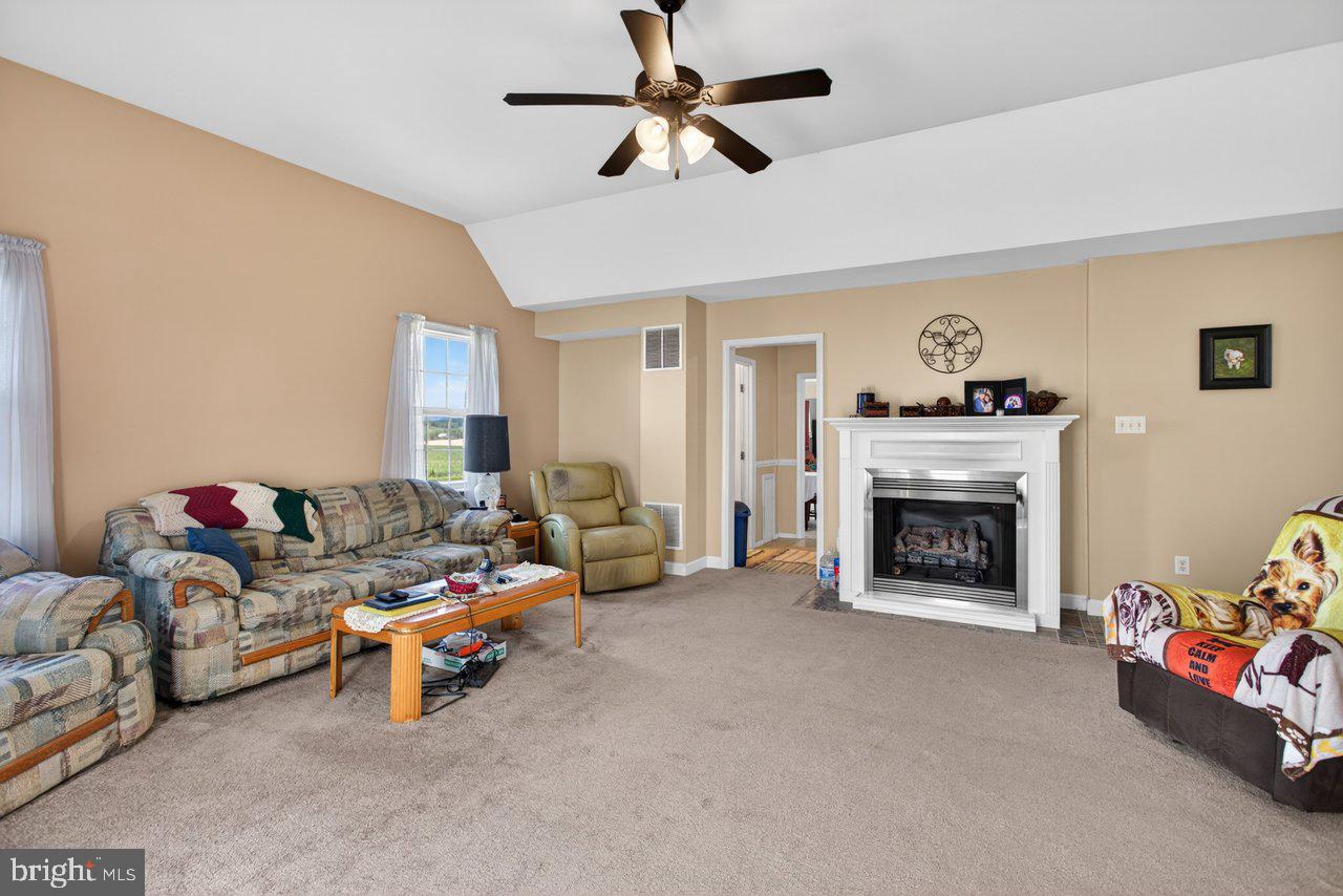 1751 Orchard Road Mount Jackson, VA 22842 - Photo 13 of 30 a living room with furniture and a fireplace