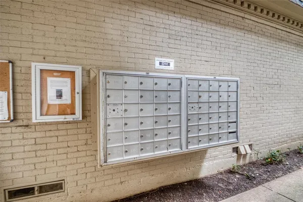 a view of wooden door