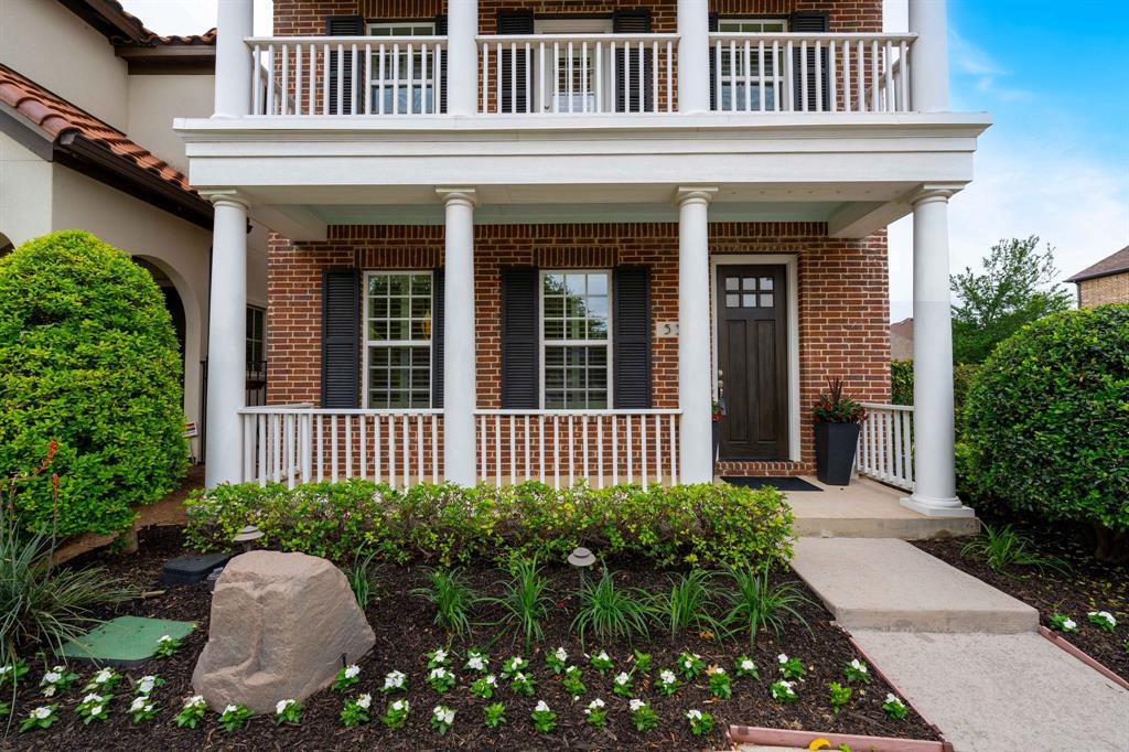 531 Sandy Lane Flower Mound, TX 75022 - Photo 4 of 32 Beautifully landscaped and inviting porch