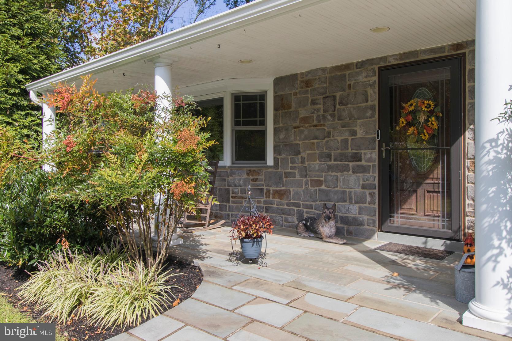 375 South Ridley Creek Road Media, PA 19063 - Photo 3 of 48 Covered Front Porch