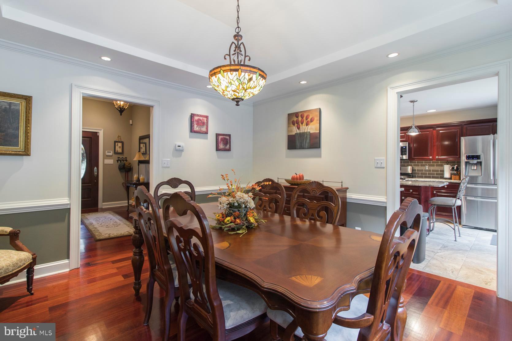 375 South Ridley Creek Road Media, PA 19063 - Photo 10 of 48 Dining Room Opens to Kitchen and Foyer