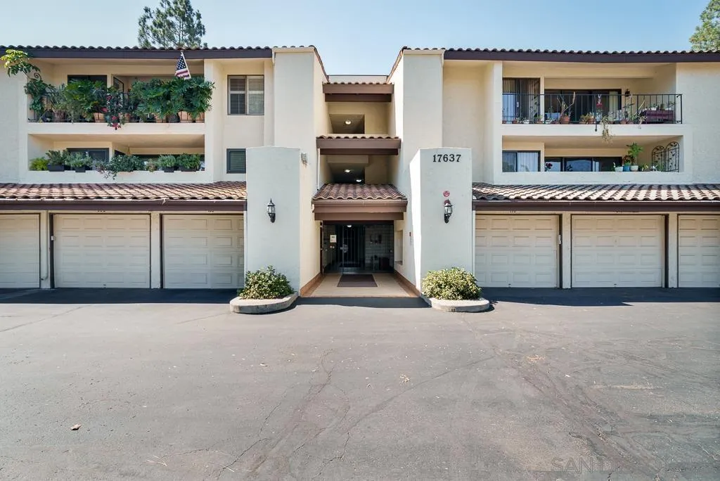 17637 Pomerado Road, Unit 123 San Diego, CA 92128 - Photo 49 of 52 front view of a building with entryway