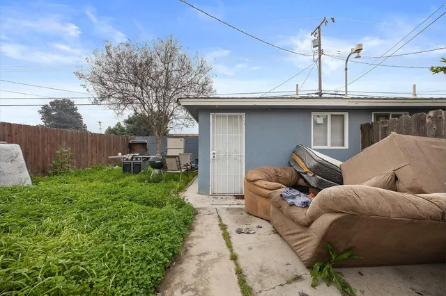 a view of a couches in patio of the house