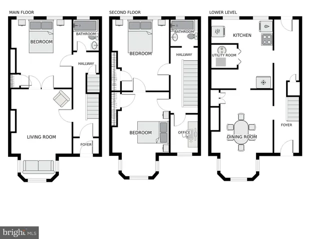 a picture of a bench in front of a house