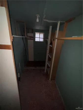 a view of an entryway of a house