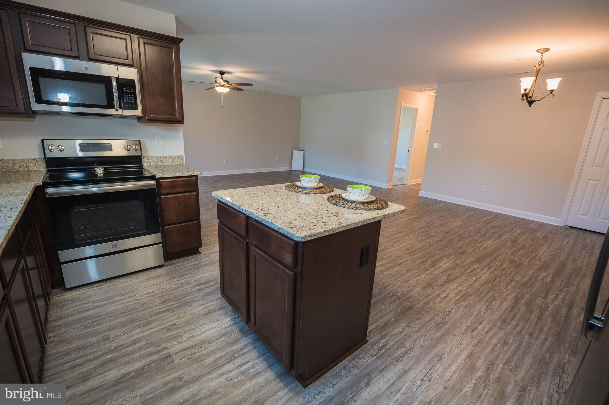113 Morgan Run Snow Hill, MD 21863 - Photo 9 of 35 a kitchen with a stove and a microwave