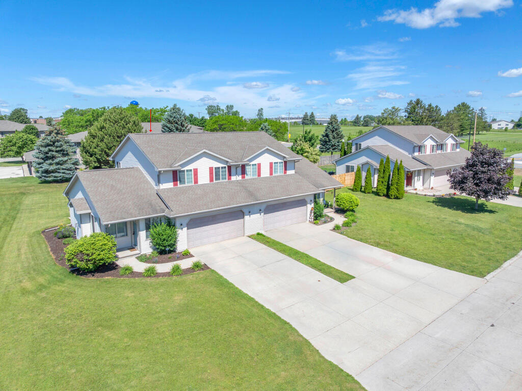 4620 Fox Grove Road Sheboygan, WI 53081 - Photo 2 of 30 Front Yard Aerial