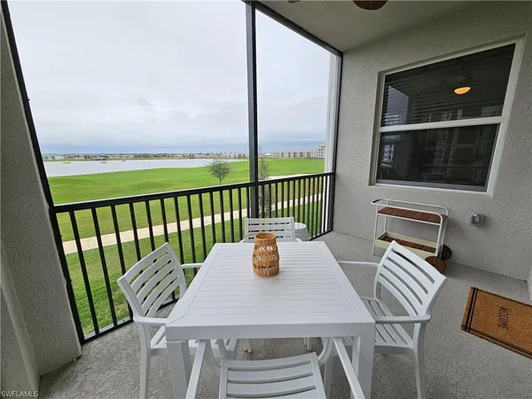 a view of balcony and deck