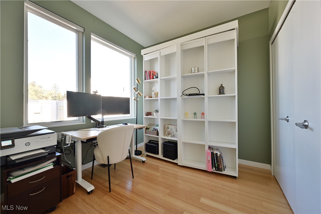18875 Riversouth Fairview Park, Unit 30 Cleveland, OH 44126 - Photo 23 of 39 Office featuring light wood-style floors and baseboards