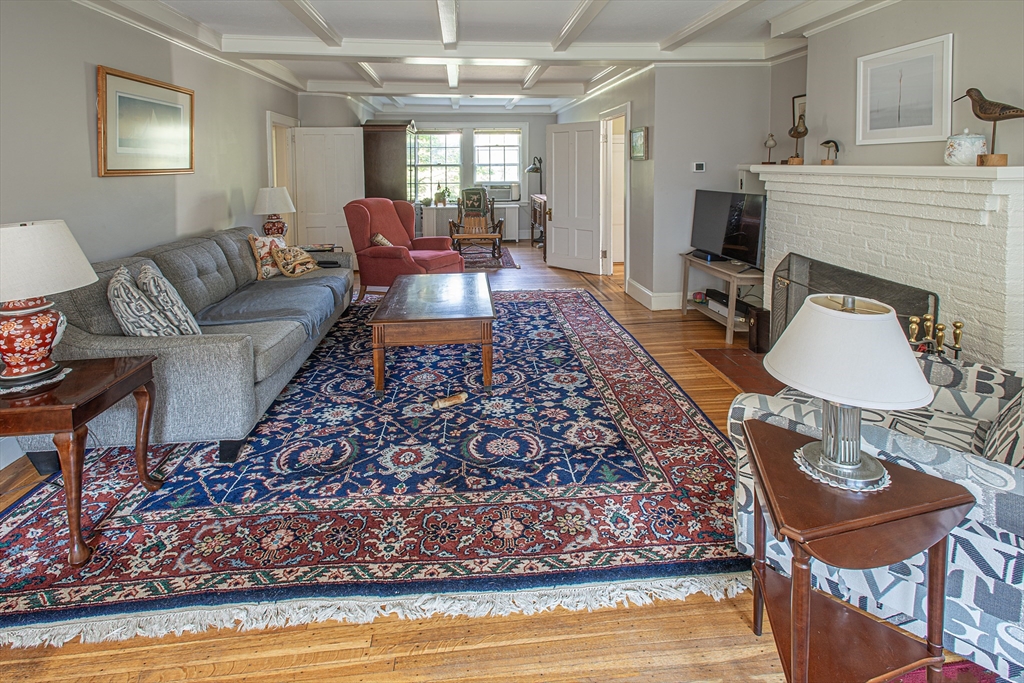 218 Elm Street Northampton, MA 01060 - Photo 20 of 42 a living room with furniture and a fireplace