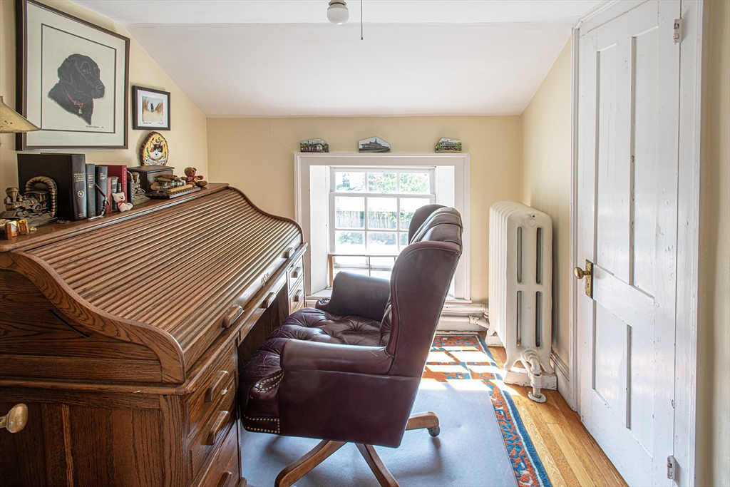 218 Elm Street Northampton, MA 01060 - Photo 39 of 42 a view of a workspace with furniture and a window