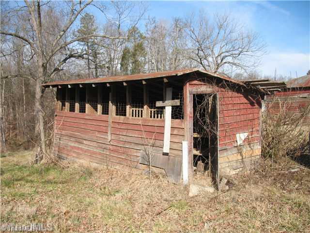 344 Edward Road Thomasville, NC 27360 - Photo 7 of 11 Exterior Front. Chicken Coop on Property