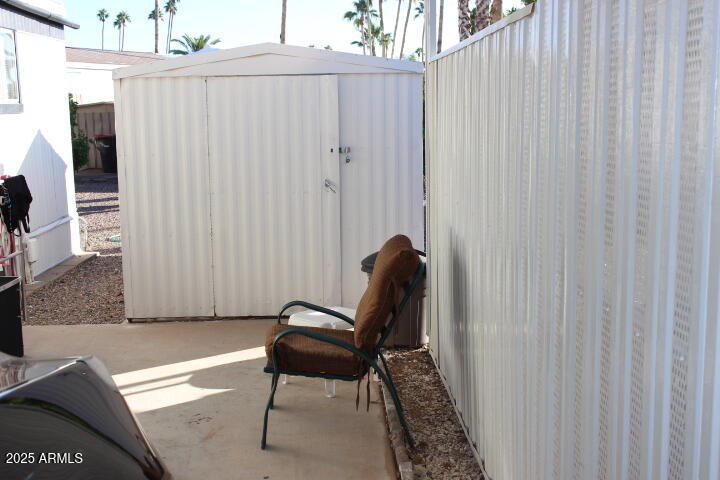 303 South Recker Road, Unit 223 Mesa, AZ 85206 - Photo 24 of 31 a view of balcony with furniture