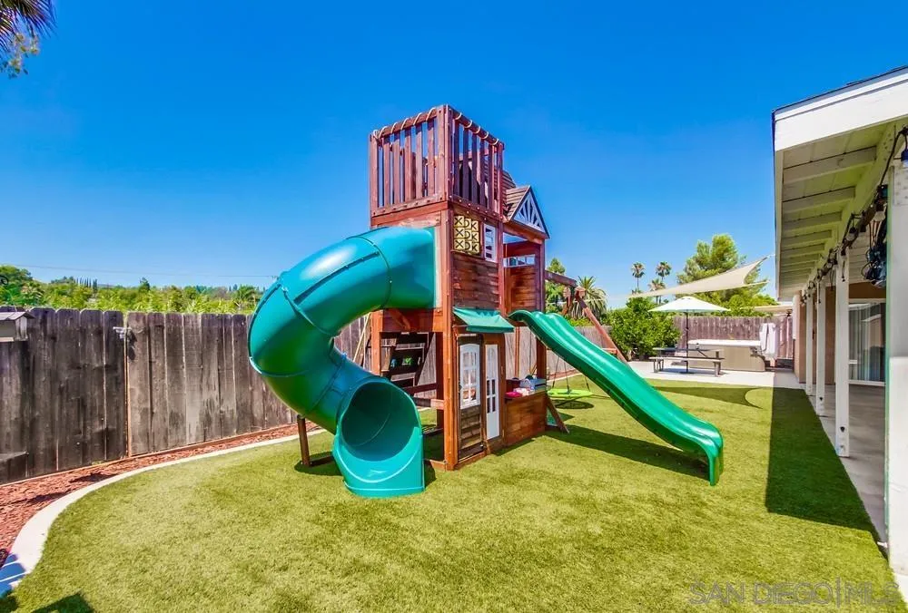 14020 Frame Road Poway, CA 92064 - Photo 30 of 52 a view of a slide with a slide