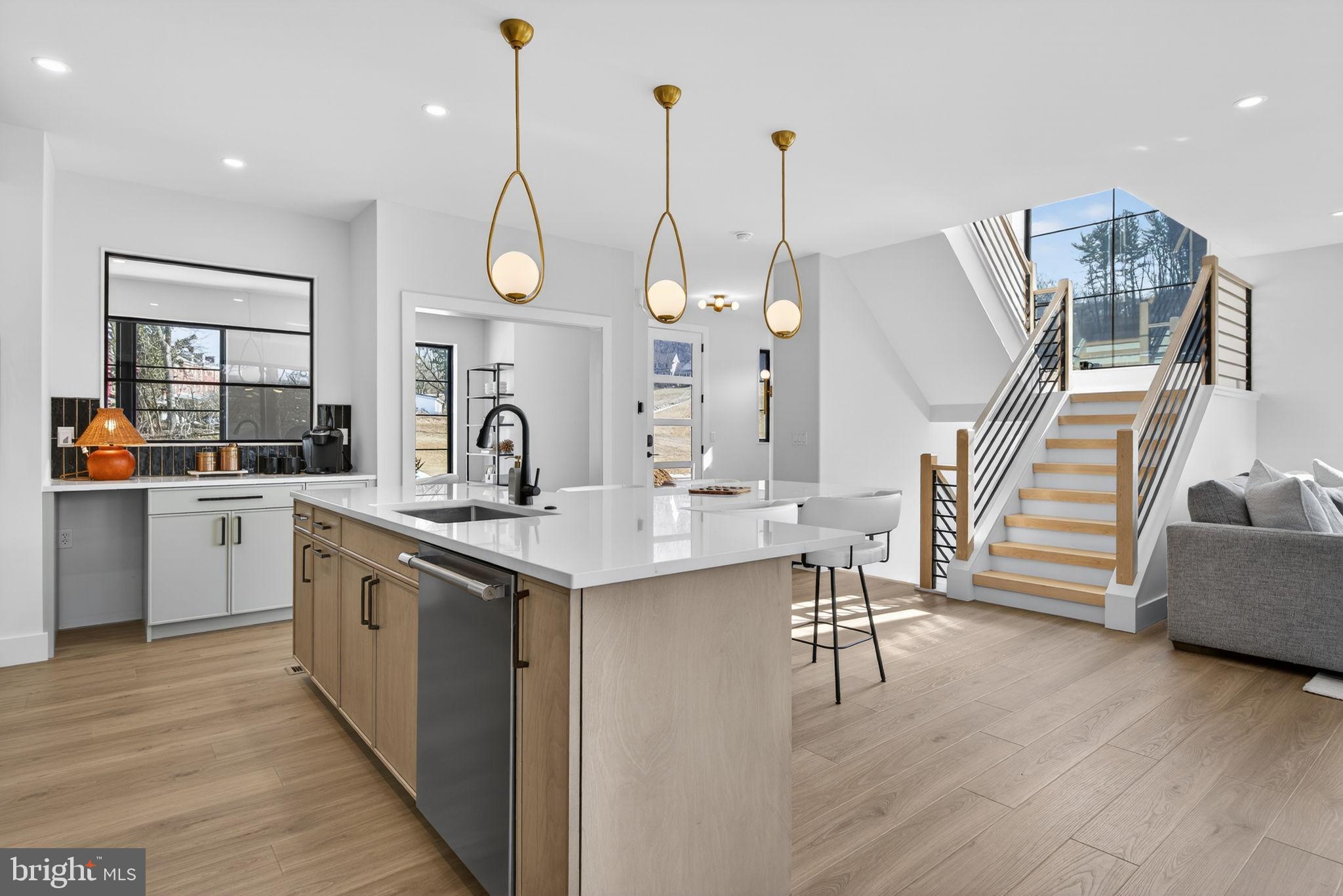 Anvil Model Lot #9 Anvil Model, Unit 9 Womelsdorf, PA 19567 - Photo 12 of 68 Modern kitchen with sleek design elements.