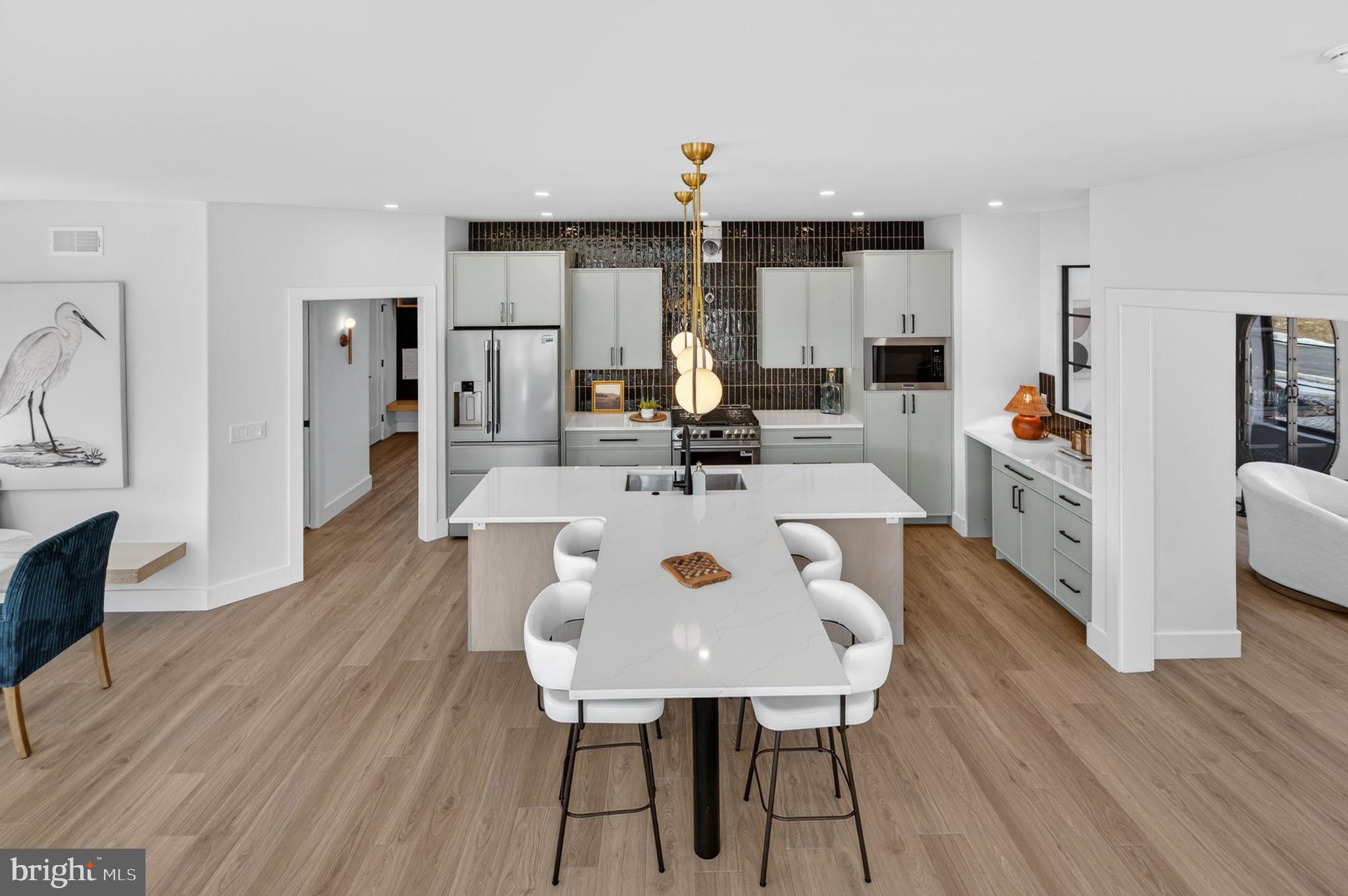 Anvil Model Lot #9 Anvil Model, Unit 9 Womelsdorf, PA 19567 - Photo 40 of 68 Modern kitchen with sleek design elements.