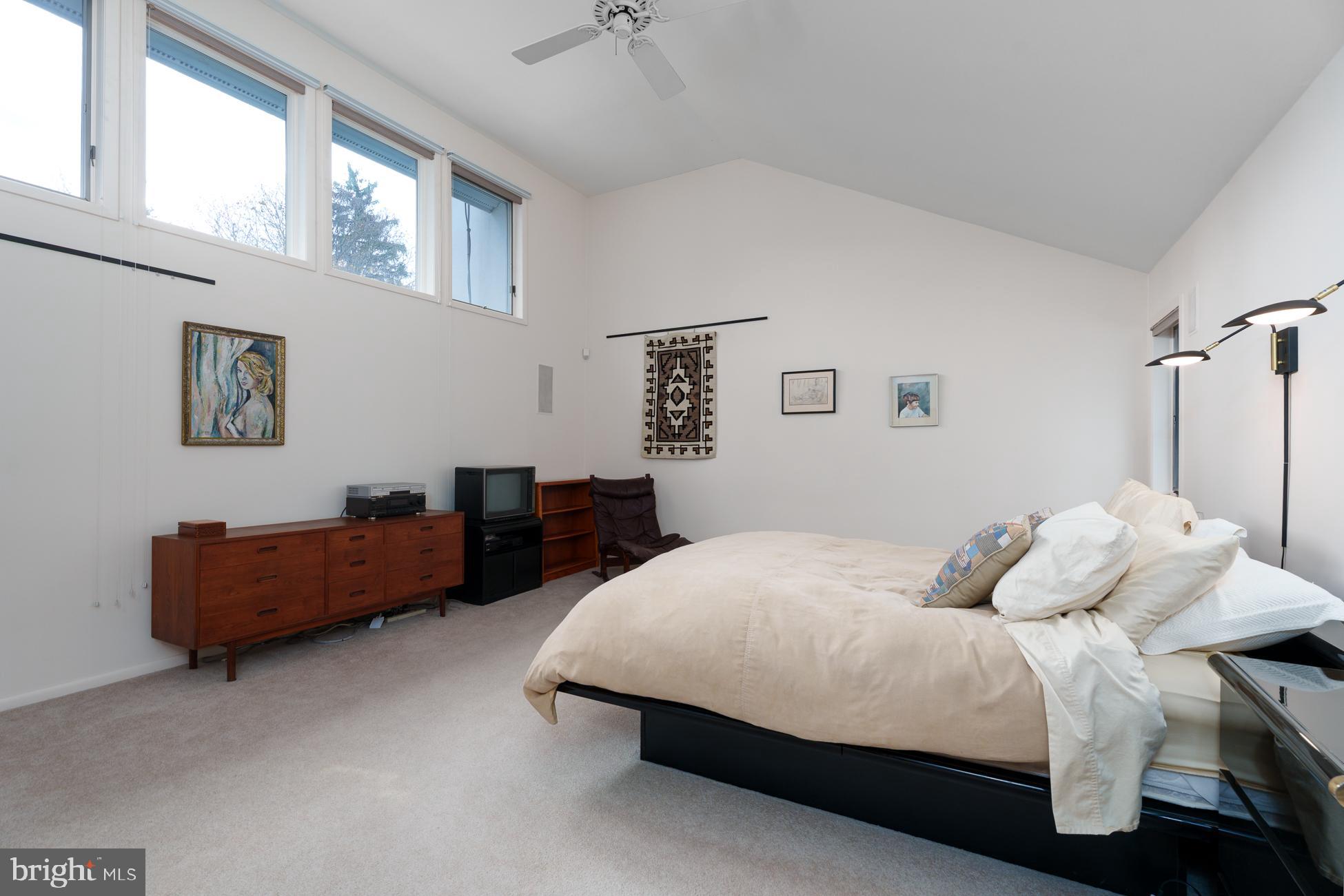 516 Mt Lucas Road Princeton, NJ 08540 - Photo 19 of 43 a bedroom with a bed and a couch