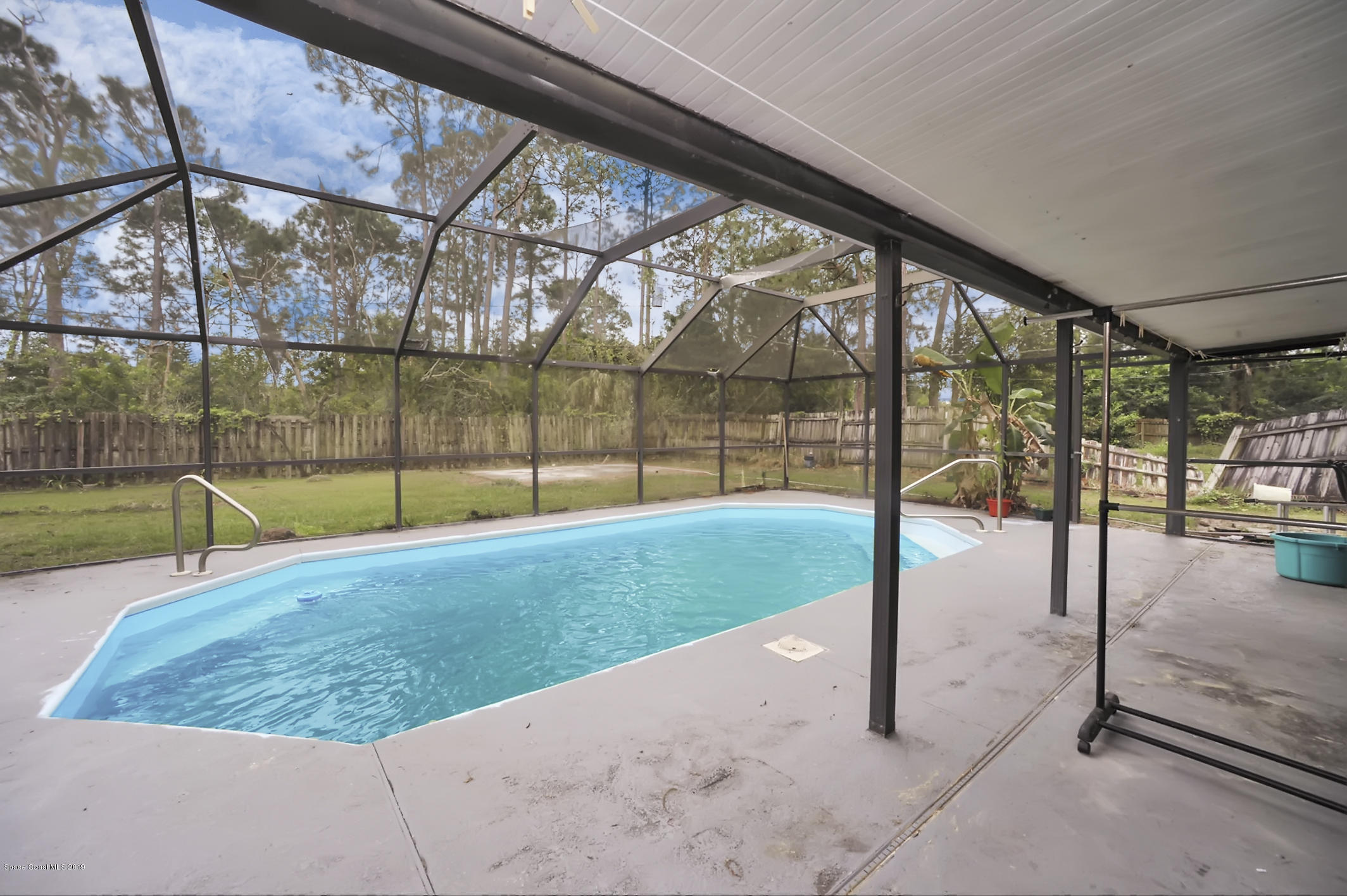 461 Wildmer Road Southwest Palm Bay, FL 32908 - Photo 15 of 15 a view of a backyard