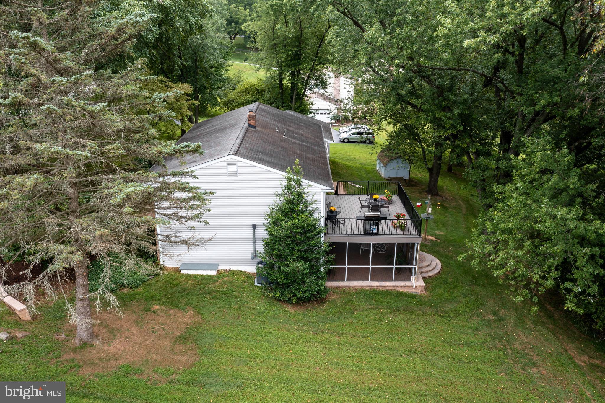 609 Spring Line Drive West Chester, PA 19382 - Photo 33 of 38 Abundant mature shade creates a Westtown haven!