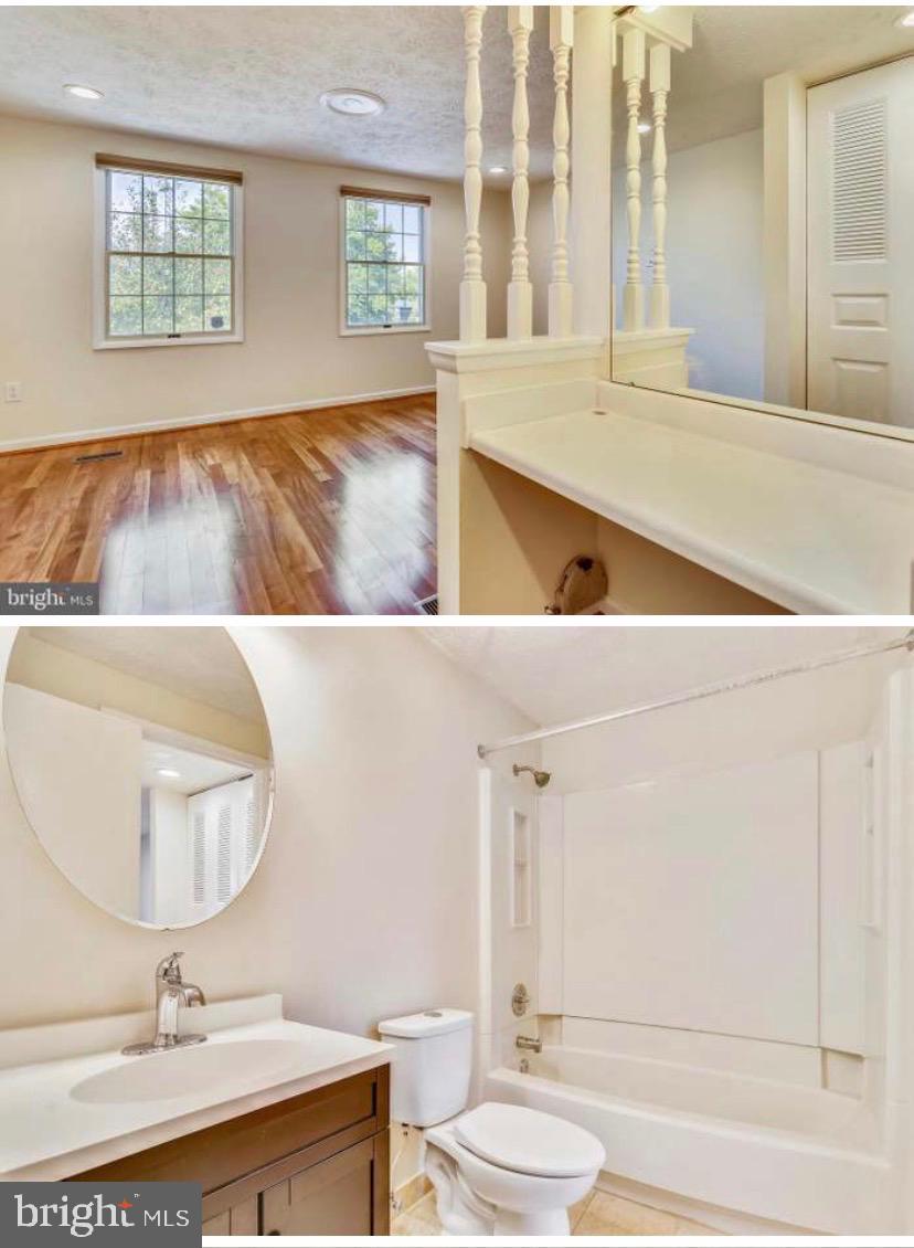 2943 Shepperton Terrace Silver Spring, MD 20904 - Photo 9 of 15 a bathroom with a sink and a mirror